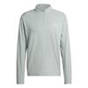 adidas Gents Iconic 1/2 Zip Sweatshirt Wonder Sage