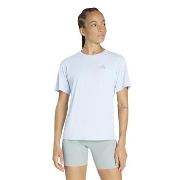 adidas Ladies adi365 Running Essential T-Shirt Crystal Sky