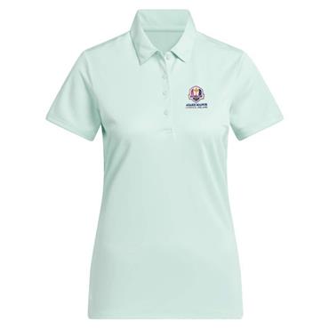 adidas Ladies Solid Performance Ryder Cup 2027 Polo Shirt Clear Mint