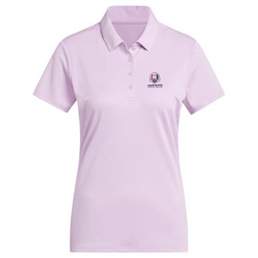 adidas Ladies Ultimate365 Solid Ryder Cup 2027 Polo Shirt Clear Lilac