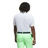 adidas Gents Ultimate365 Mesh Glimmer Print Polo Shirt White