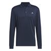 adidas Gents Ultimate365 Cold Rdy Long Sleeve Polo Shirt Collegiate Navy