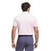 adidas Gents Go-to Textured Polo Shirt	Clear Pink