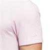 adidas Gents Go-to Textured Polo Shirt	Clear Pink