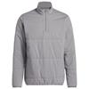 adidas Gents Ultimate365 Arctic Quarter-Zip Pullover Grey Three