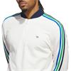 adidas Golf Originals Gents 3-Stripes ¼ Zip Sweatshirt Chalk White