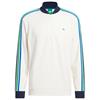 adidas Golf Originals Gents 3-Stripes ¼ Zip Sweatshirt Chalk White