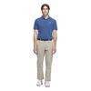 adidas Gents Ultimate365 Essence Print Polo Shirt Dusky Petrol