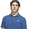 adidas Gents Ultimate365 Essence Print Polo Shirt Dusky Petrol