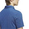 adidas Gents Ultimate365 Essence Print Polo Shirt Dusky Petrol