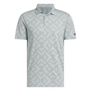 adidas Gents Ultimate365 Jacquard Polo Shirt Wonder Sage - Collegiate Navy