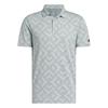 adidas Gents Ultimate365 Jacquard Polo Shirt Wonder Sage - Collegiate Navy