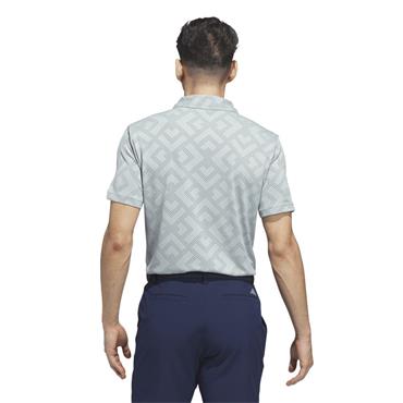 adidas Gents Ultimate365 Jacquard Ryder Cup 2027 Polo Shirt Wonder Sage - Collegiate Navy