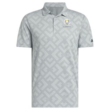 adidas Gents Ultimate365 Jacquard Ryder Cup 2027 Polo Shirt Wonder Sage - Collegiate Navy