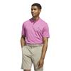 adidas Gents Ultimate365 Sport Collar Polo Shirt Dusky Petrol - Lucid Pink