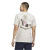 adidas Gents Golf Chip In Paradise Graphic T-Shirt Wonder Alumina