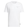 adidas Gents Golf Chip In Paradise Graphic T-Shirt White
