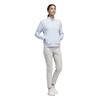 adidas Ladies Ultimate365 ¼ Zip Layering Top Crystal Sky