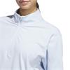 adidas Ladies Ultimate365 ¼ Zip Layering Top Crystal Sky