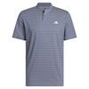 adidas Gents Ultimate365 Sport Collar Polo Shirt Collegiate Navy - White