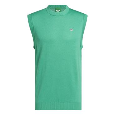 adidas Golf Originals Gents Cashmere Vest Court Green