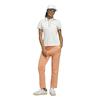 adidas Ladies Solid Polo Shirt Originals Chalk White