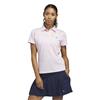 Ladies Solid Polo Shirt Clear Pink
