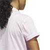 Ladies Solid Polo Shirt Clear Pink