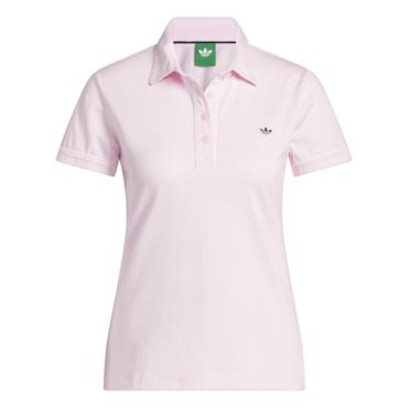 Ladies Solid Polo Shirt Clear Pink