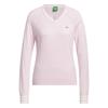 adidas Ladies Cashmere Blend Sweater Originals Clear Pink