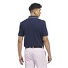 adidas Golf Originals Gents Twistknit Trefoil Polo Shirt Night Indigo - Chalk White