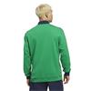 adidas Golf Originals Gents 3-Stripes ¼ Zip Sweatshirt Green - Night Indigo