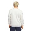 Gents 3-Stripes ¼ Zip Sweatshirt Chalk White - Dusky Orange