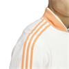Gents 3-Stripes ¼ Zip Sweatshirt Chalk White - Dusky Orange