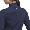 adidas Ladies Performance Textured Full Zip Jacket Collegiate Navy