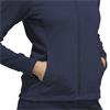 adidas Ladies Performance Textured Full Zip Ryder Cup 2027 Jacket Collegiate Navy