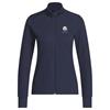 adidas Ladies Performance Textured Full Zip Ryder Cup 2027 Jacket Collegiate Navy