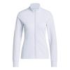 adidas Ladies Performance Textured Full Zip Jacket Crystal Sky