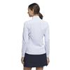 adidas Ladies Performance Textured Full Zip Jacket Crystal Sky