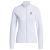 adidas Ladies Performance Textured Full Zip Ryder Cup 2027 Jacket Crystal Sky