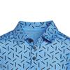 adidas Junior - Boys Climacool Ultmate 365 Printed Mesh Polo Shirt Lucid Ray Blue