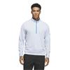 adidas Gents Lightweight Half-Zip Top Crystal Sky