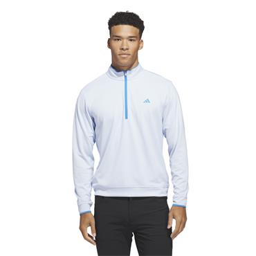 adidas Gents Core Lightweight ½ Zip Top Crystal Sky