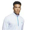 adidas Gents Core Lightweight ½ Zip Top Crystal Sky