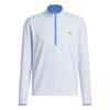 adidas Gents Core Lightweight ½ Zip Top Crystal Sky