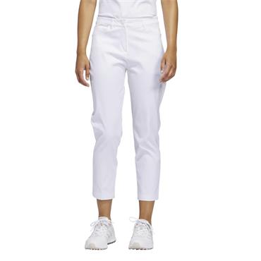 adidas Ladies Ultimate 365 Twistweave 5 Pocket  Ankle Pants White