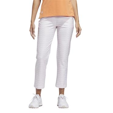 adidas Ladies Ultimate365 Printed Ankle Pants Wonder Quartz