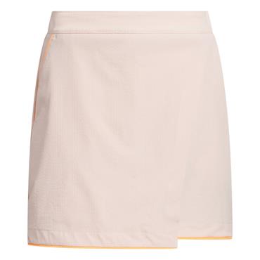 adidas Ladies Ultimate365 Seersucker Skort Blush Pink