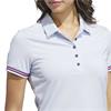 adidas Ladies Ultimate365 Polo Shirt Crystal Sky