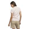 adidas Ladies Ultimate365 Tour TwistKnit Polo Shirt Blush Pink